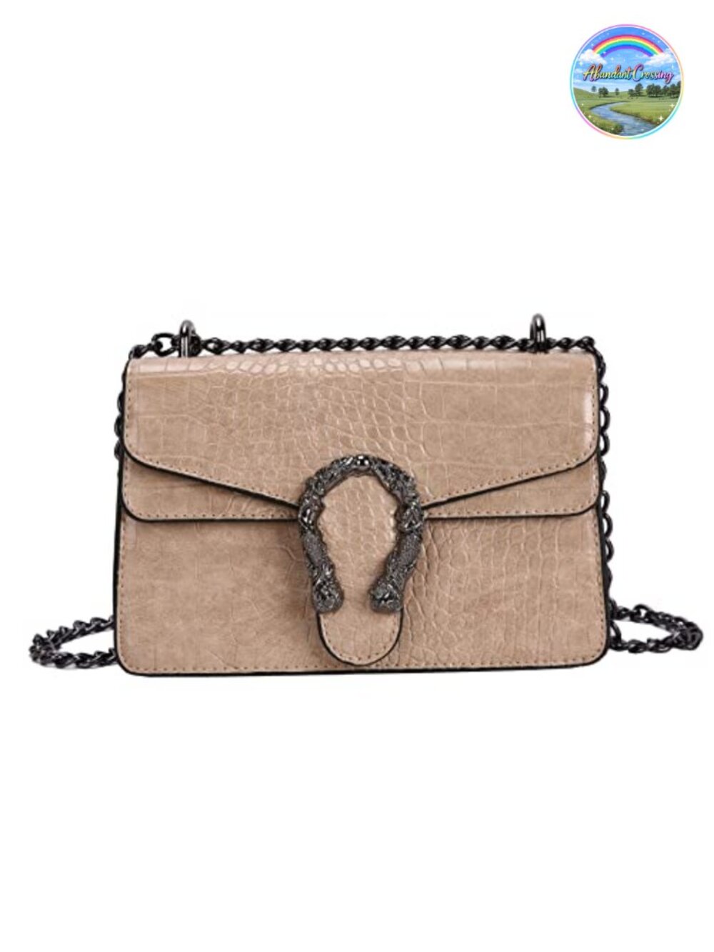 PU Leather Crossbody Shoulder Bag Chain Satchel Women